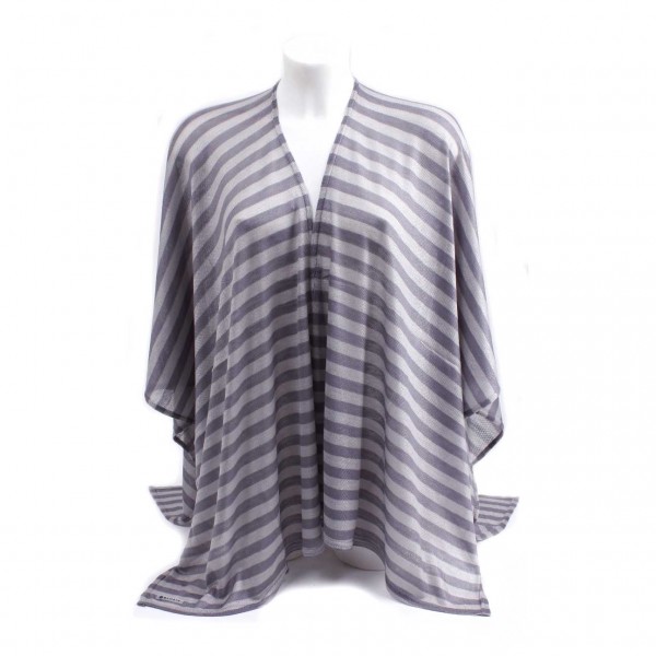 Sommer-Poncho Streifen Bico